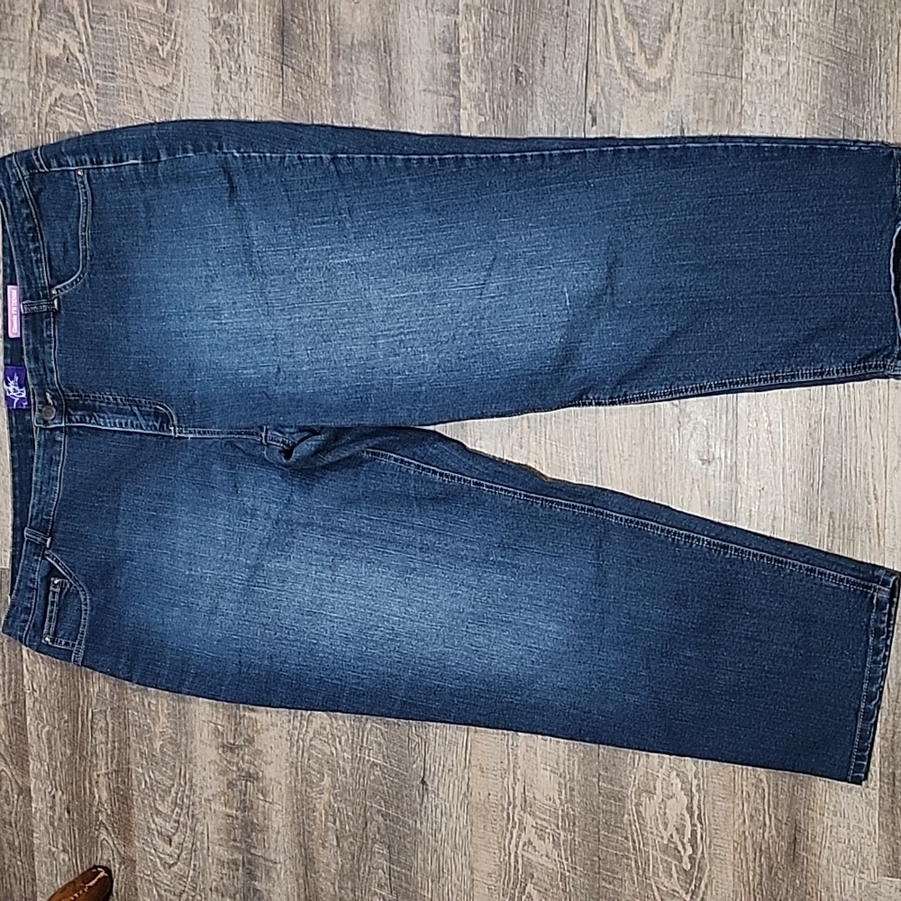 Plus Size 24W Just My Size Straight Leg Jeans